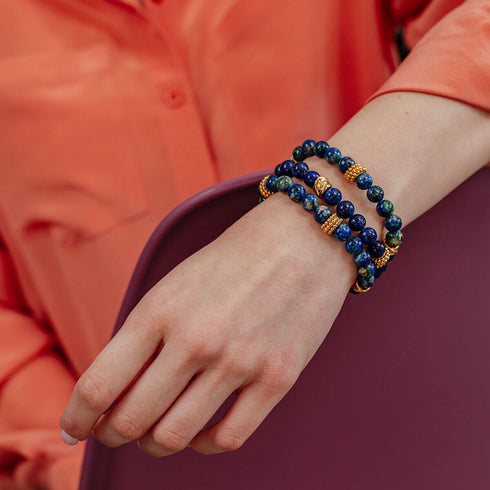 צמידים עם חרוזי ג'ייד