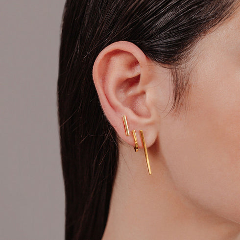 עגילי בר וחצי חישוק