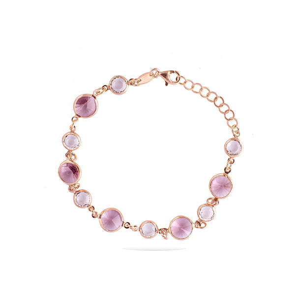 צמיד סיריס זהב רוז צלול