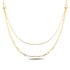 Tre gold necklace