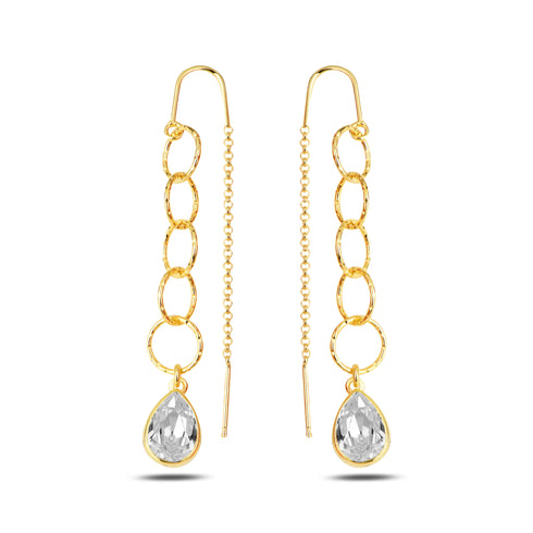 עגילי איריס טיפה