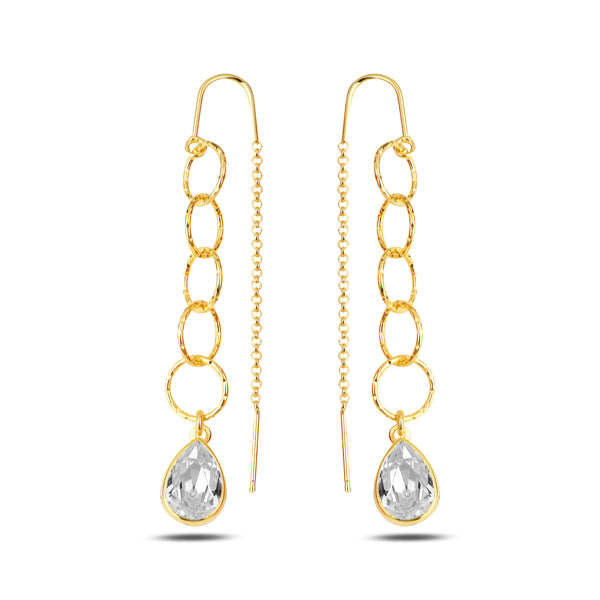 עגילי איריס טיפה