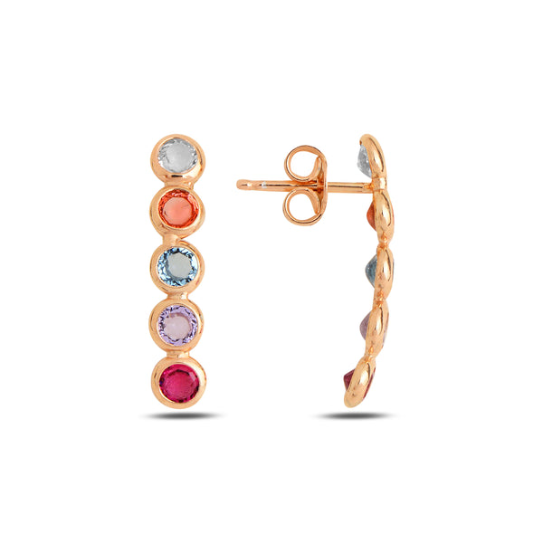 עגילי סיריס צמודים