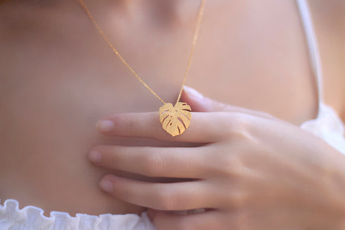 תליון מונטרה פליז מצופה זהב